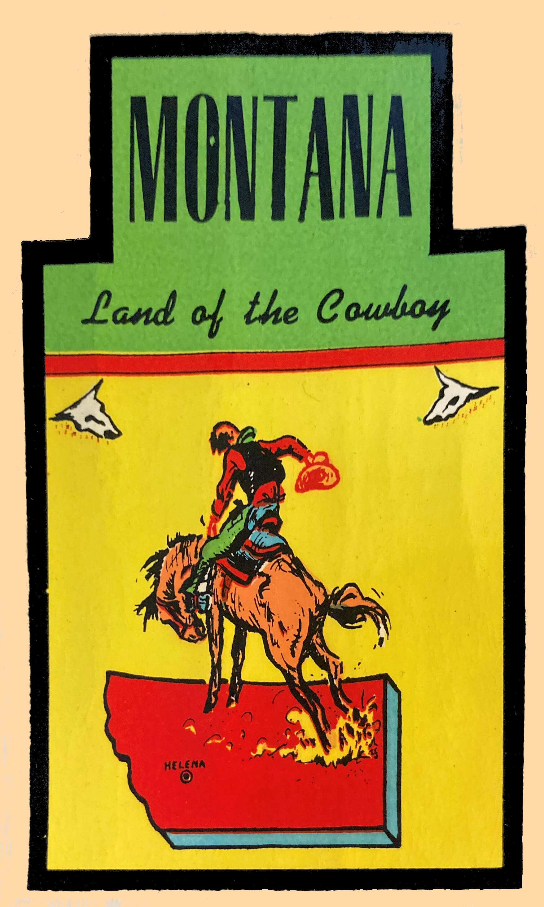 (image for) Montana Vintage Vacation Stickers